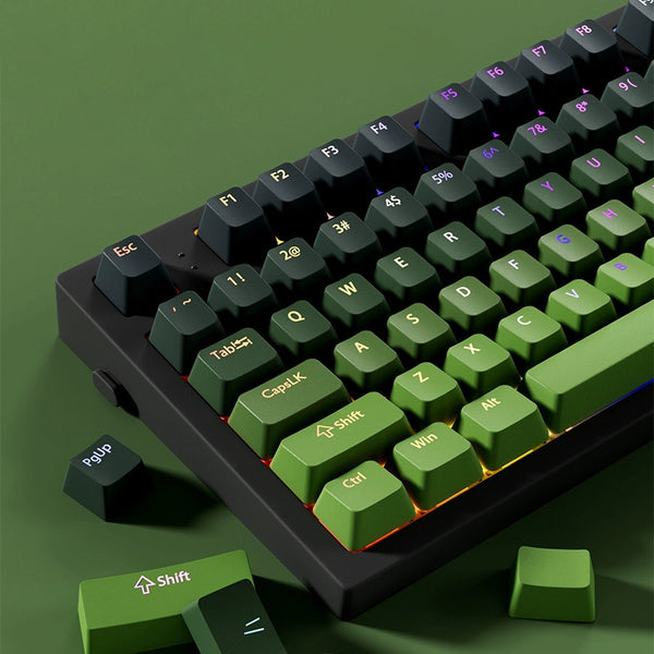 Green-Black Keycaps